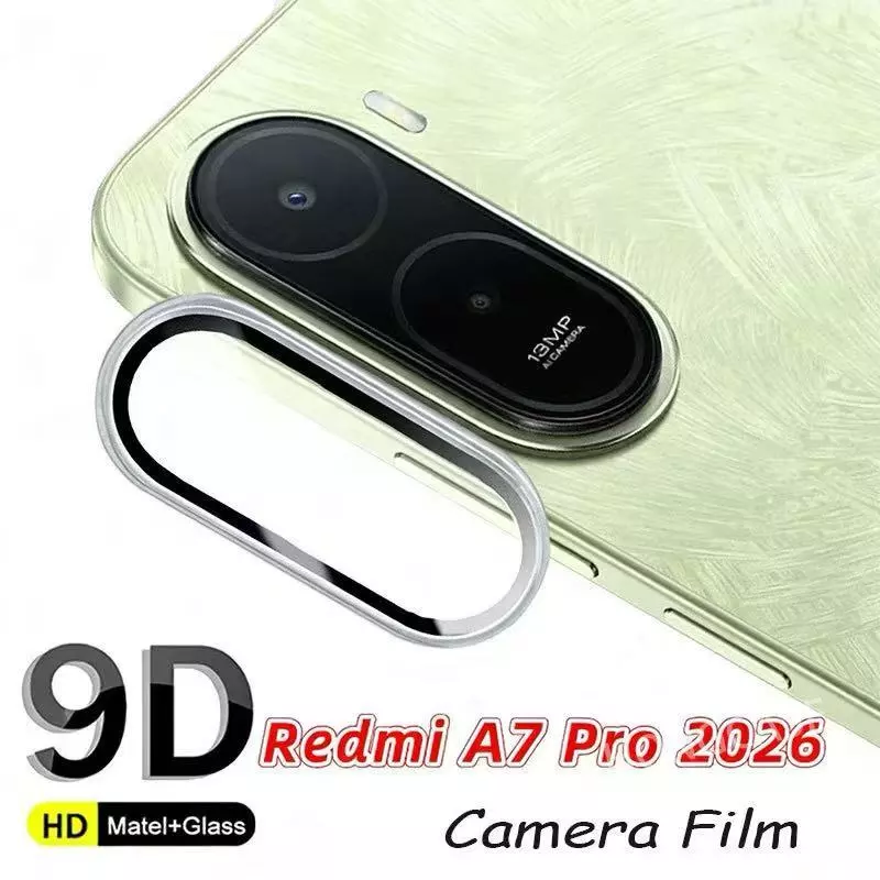 Ring ฟิล์มกระจก เลนส์กล้อง สำหรับ Xiaomi Redmi A7Pro / Poco C81Proเต็มเลนส์