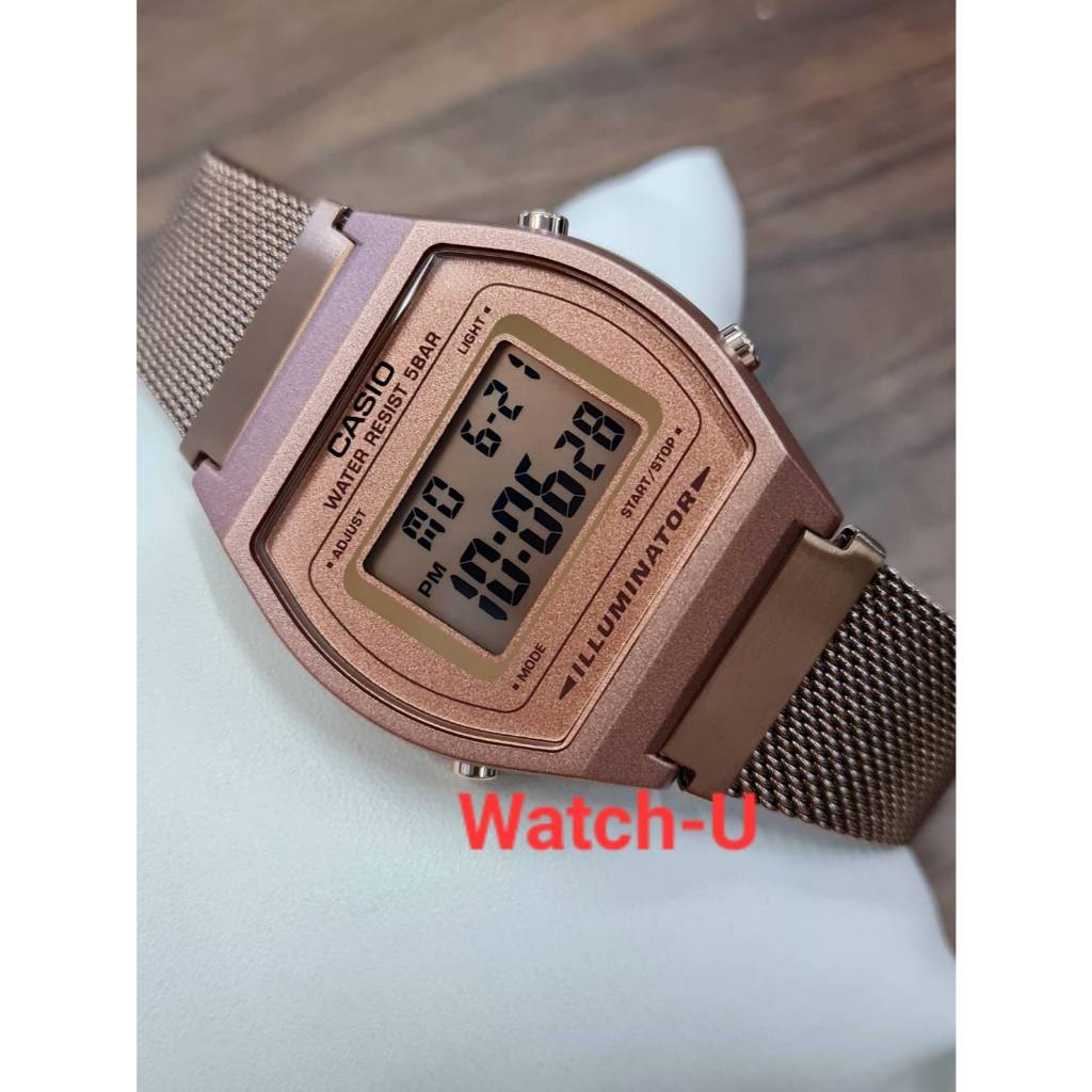 นาฬิกา Casio สไตล์เรโทร B640 รุ่น B640WMR-5 / B640MR-5ADF รับประกันศูนย์ CMG 1 ปี