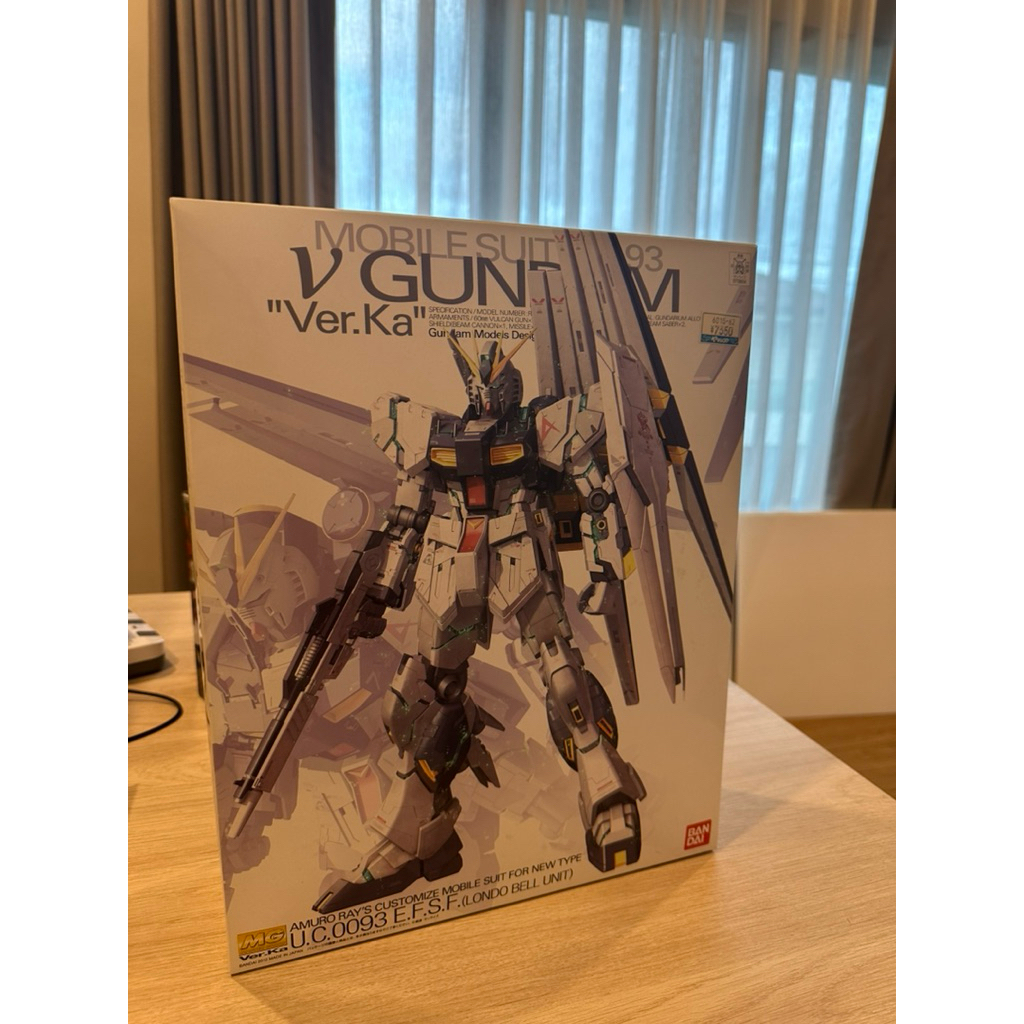 MG Nu Gundam Ver.Ka กันดั้มแท้ Bandai มือ1 พร้อมส่ง