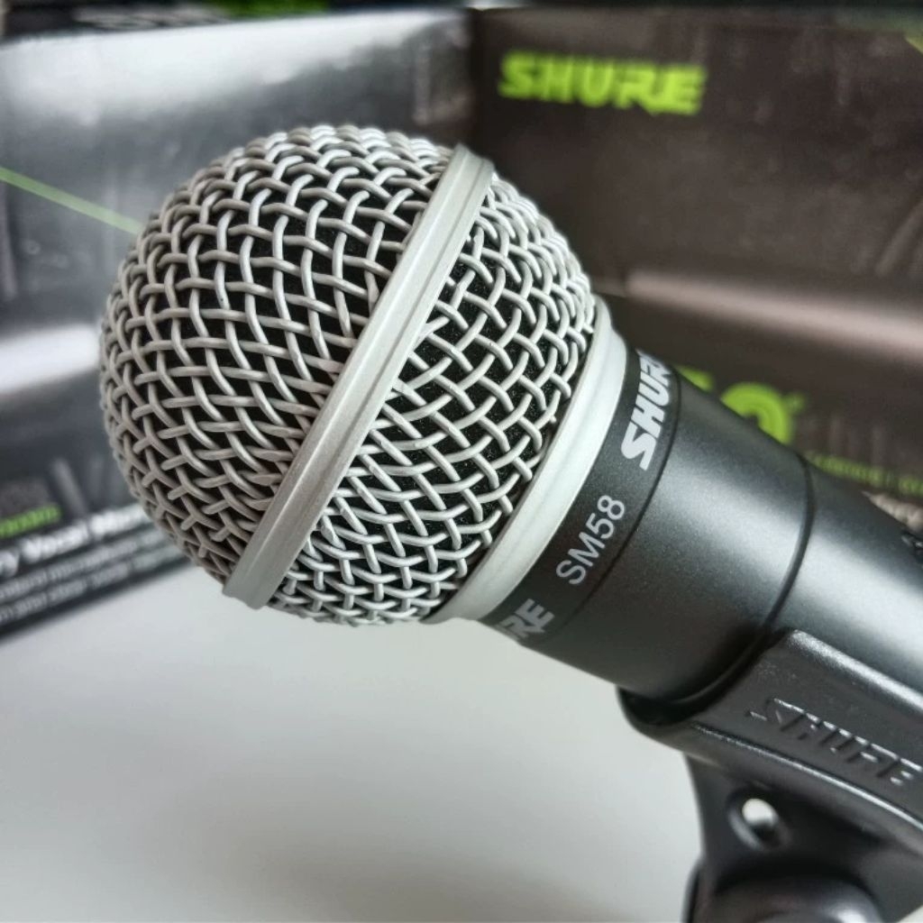 รับประกันศูนย์ไทย SHURE แท้ ไมโครโฟน รุ่น SM58 Dynamic Microphone ชัวร์ ไมค์ ไมค์สาย