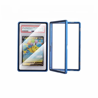 (คลังสินค้าพร้อม) PSA/CGC Graded Cards Protector เคสแม่เหล็กอลูมิเนียมสําหรับ PSA Slats กรอบแม่เหล็ก UV Protection Slab