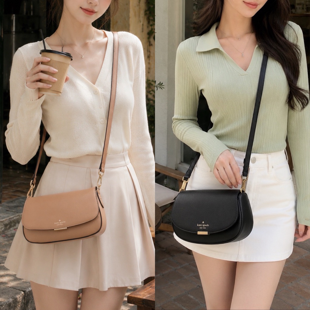 🎀(สด-ผ่อน) KN717 แคทเสปด Quinn Mini Crossbody Bag