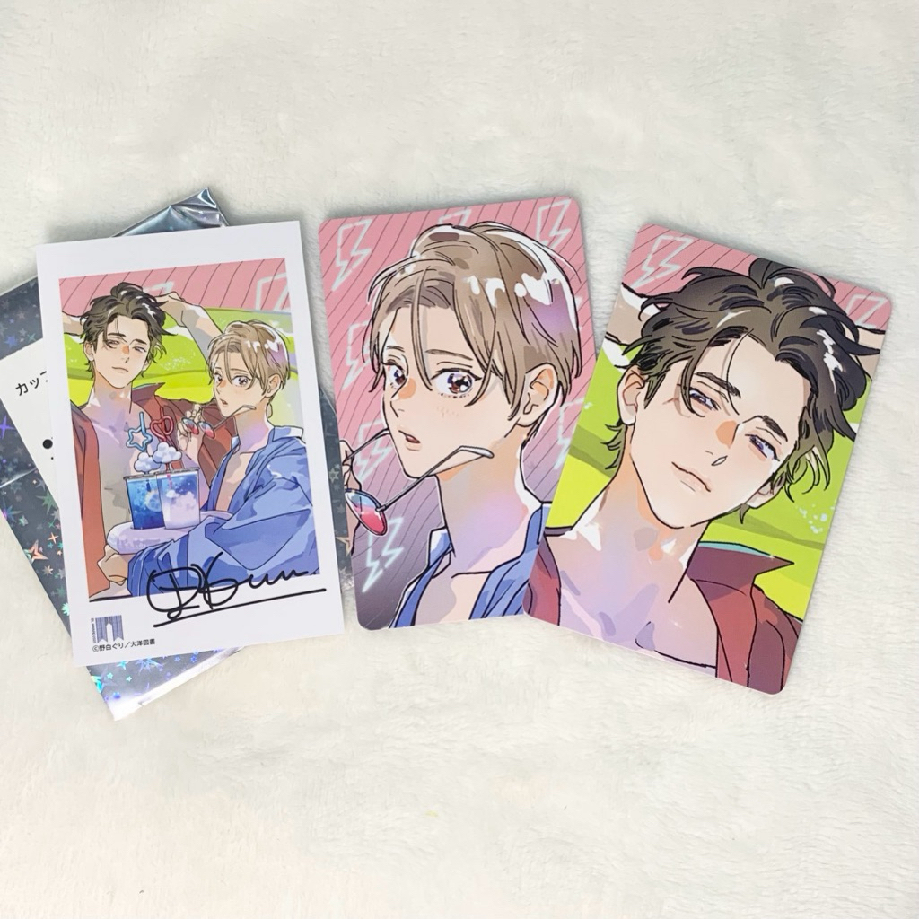 [พร้อมส่ง] BL Night Pool Photocard : Rairairaise [雷々来世] Photocard set