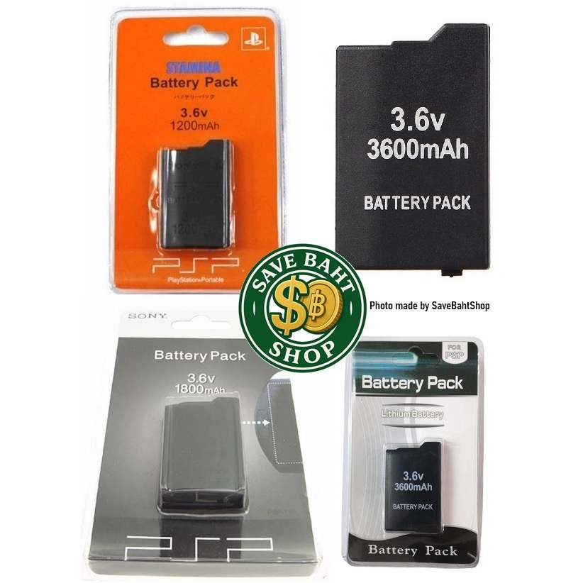 ร้านค้าส่งไว แบต PSP พร้อมส่ง รุ่น 1000 2000 3000 (PSP Battery 2000 3000)(Battery for PSP) สินค้ามีป