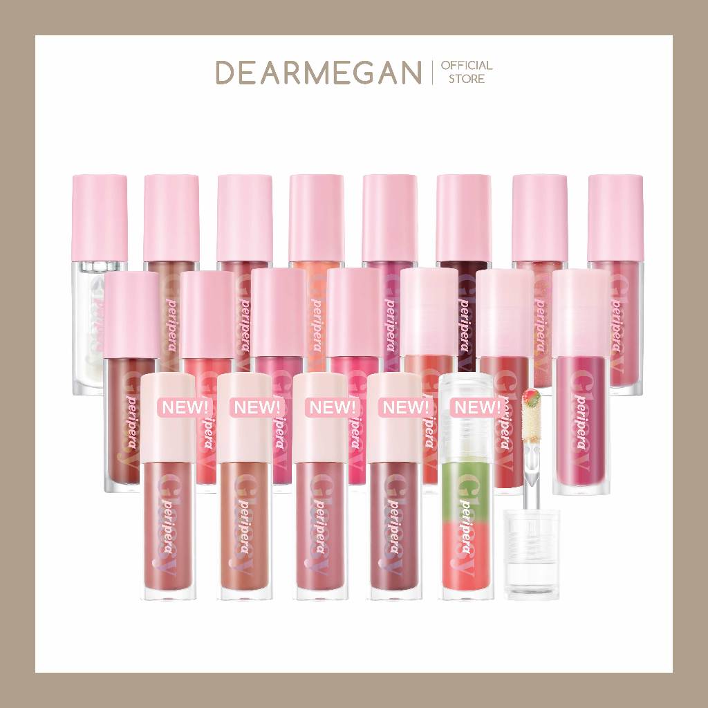 แท้ พร้อมส่ง PERIPERA INK GLASTING LIP GLOSS เพอริเพอร่า ลิปกลอส