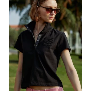 RYA RUBY POLO เสื้อโปโล คอปก คอตั้ง คอปีน ทรงพอดีตัว