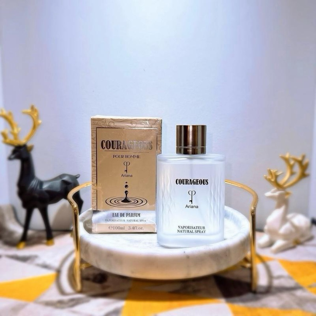 น้ำหอมแท้กลิ่น ARIANA COURAGEOUS คอเรเจียส(จีโอ อควา)100ml. พร้อมส่ง ส่งไว