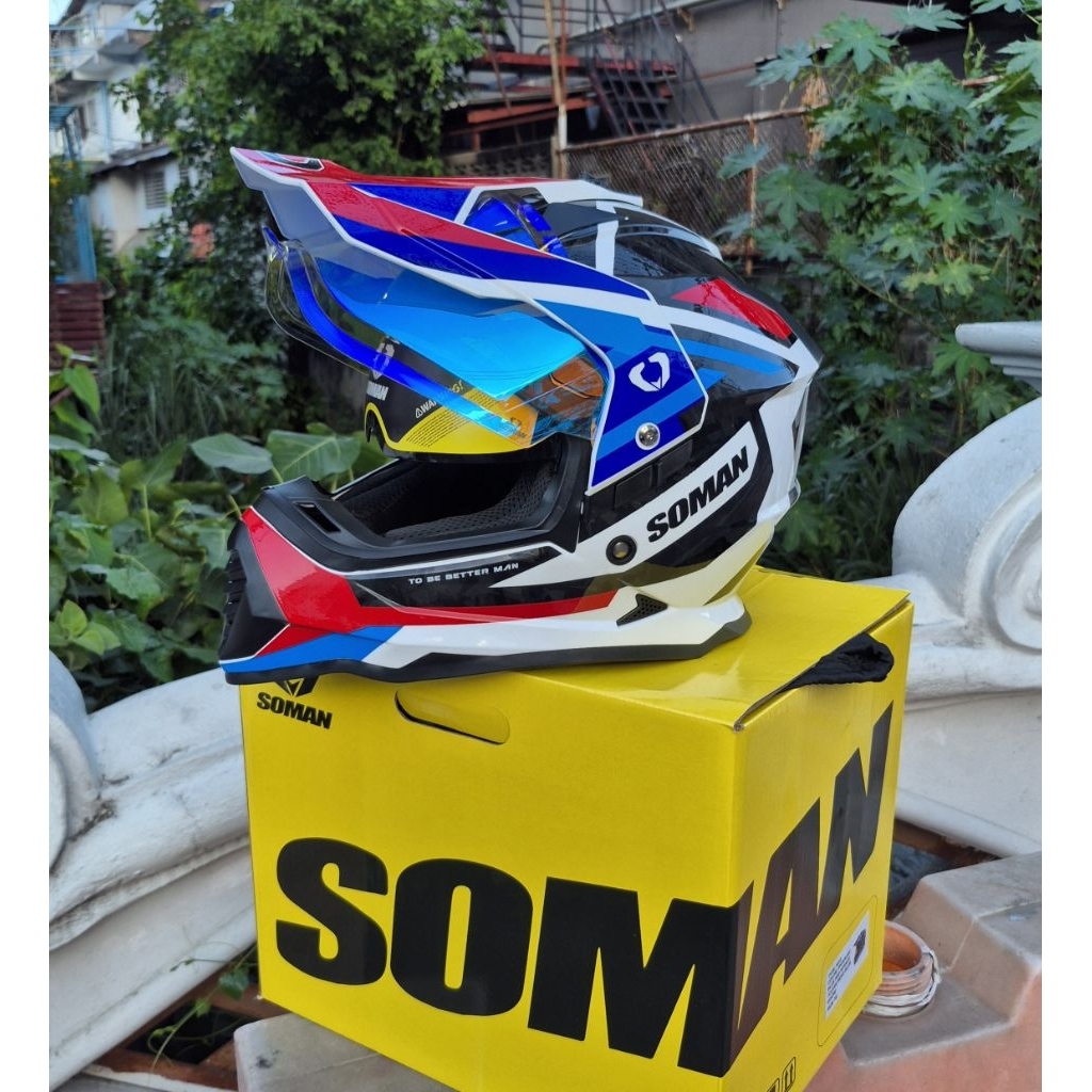 SOMAN M10 [หมวกกันน็อคTouring Adventure]