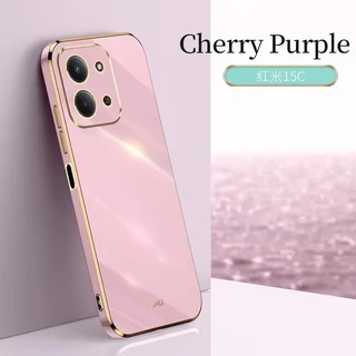 เคสโทรศัพท์ Xiaomi Redmi 15C / Poco C85 เคส ขอบตรง ป้องกันเลนส