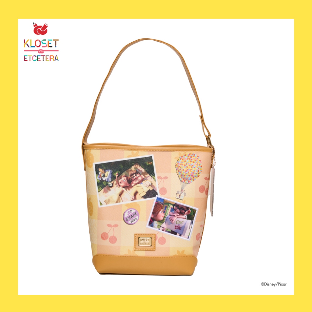 Kloset and Etcetera Thanks For The Adventure Kraken Basket Bag (Pixar-12) กระเป๋าสะพาย
