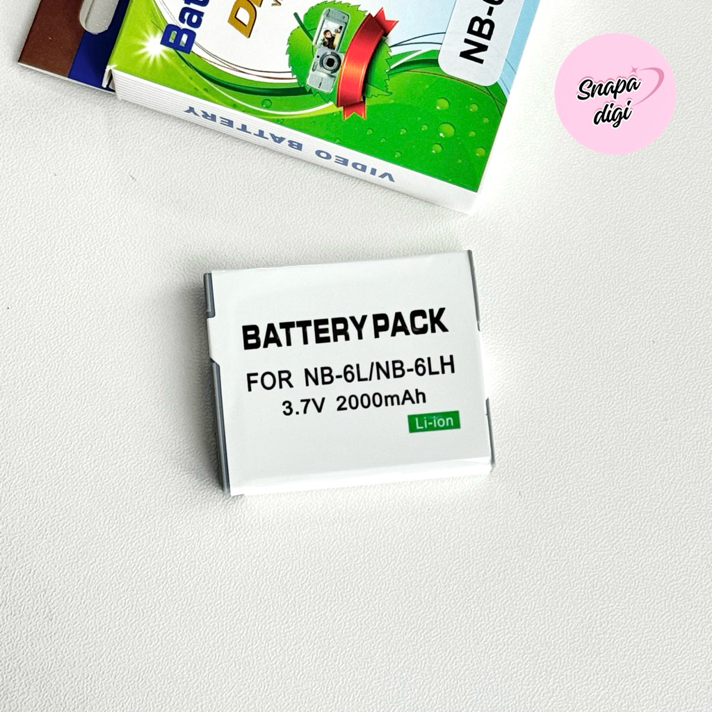 Battery NB-6L | แบตเตอรี่กล้องดิจิตอล NB-6L ความจุ 2000 mAh