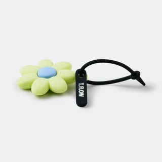 TACTFLOW แท็กโฟลว พวงกุญแจซิลิโคน รูปดอกเดซี่ Silicone Keyring Daisy รุ่น TFC102