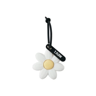 TACTFLOW แท็กโฟลว พวงกุญแจซิลิโคน รูปดอกเดซี่ Silicone Keyring Daisy รุ่น TFC102