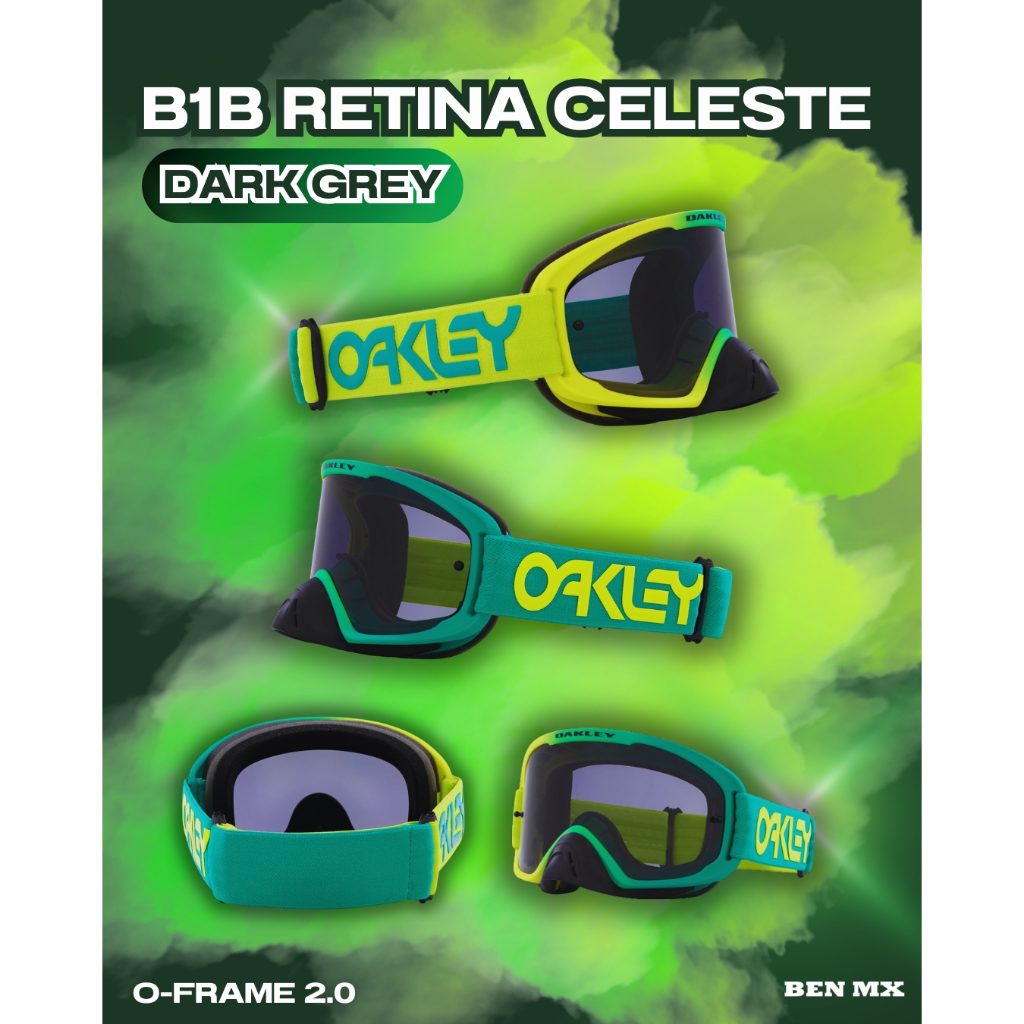 Oakley O Frame 2.0 B1B Retina Celeste Dark Grey Lens