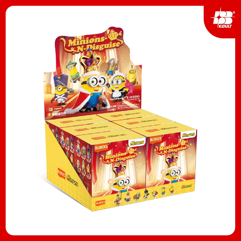 Blokees Figures - Minions-N-Disguise (มินเนียนส์ แอนด์ ดิสไกส์)(Blokees) - (ลิขสิทธิ์แท้) (75600)