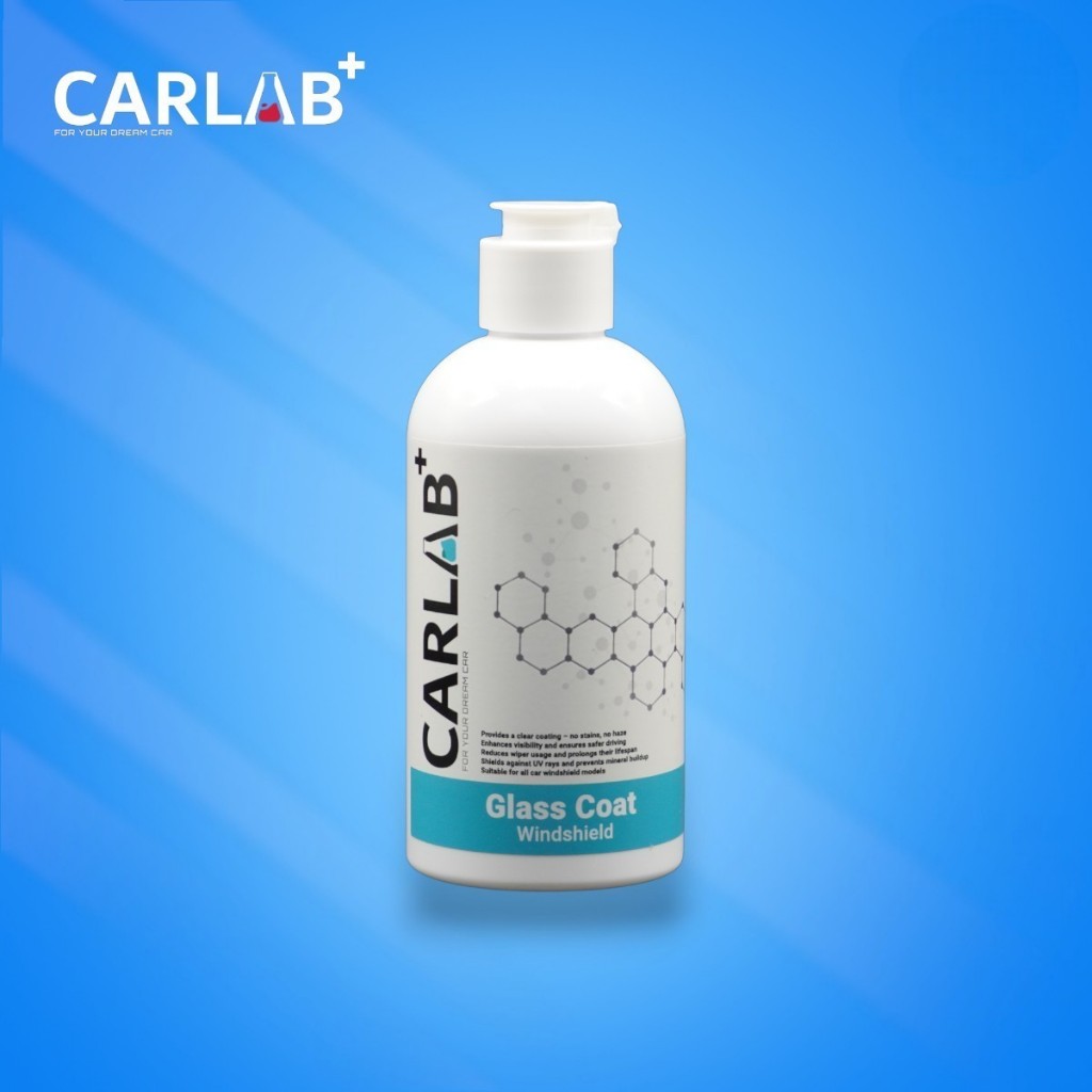 น้ำยาเคลือบกระจกรถยนต์ CARLAB เช็ดกระจกรถรถยนต์ กันน้ำเกาะ กันฝน