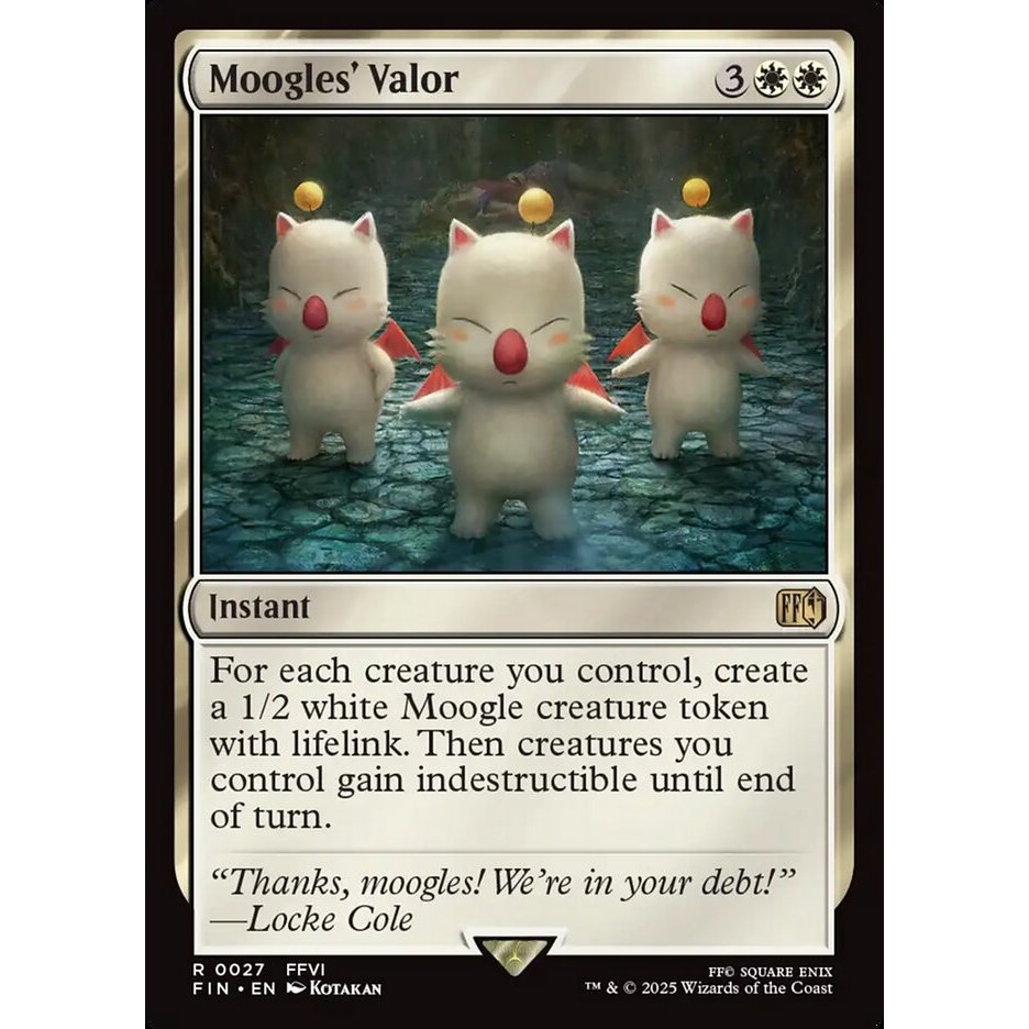 [Final Fantasy] - (FIN) - (R) - [Moogles' Valor] - [2025]