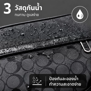 กระเป๋าสะพาย กระเป๋าผู้ชาย สไตล์มินิมอล กันน้ำ ใส่โทรศัพท์ กุญแจ สำหรับเดินเล่น ออกกำลังกาย