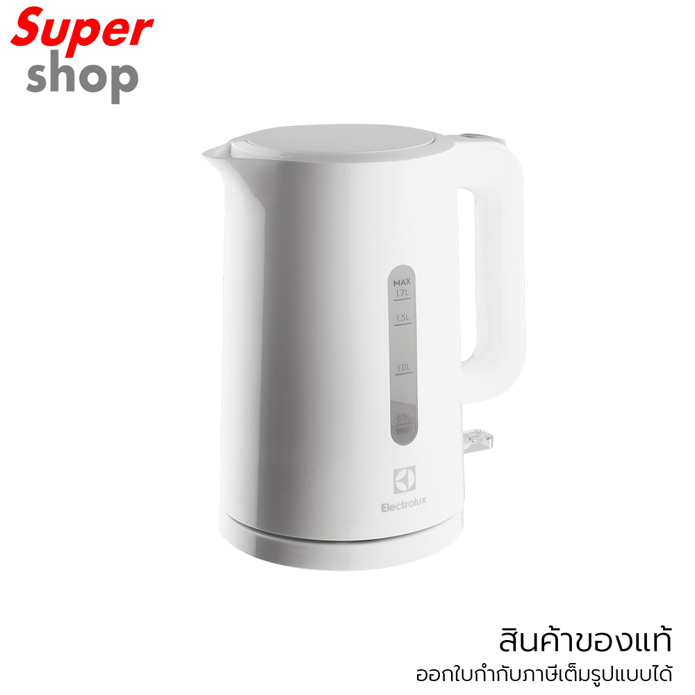 Electrolux กาต้มน้ำไฟฟ้า ความจุ 1.7 ลิตร UltimateTaste 300 รุ่น E2EK1-100W สีขาว