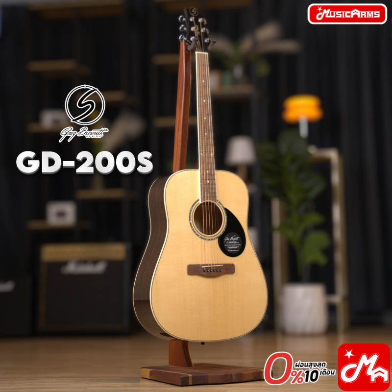 Greg Bennett Top solid GD-200S กีต้าร์โปร่ง Acoustic Guitar