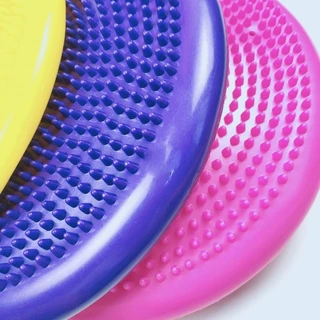 เบาะฝึกการทรงตัวแบบลม (Balance Disc) พร้อมที่สูบลม BalancePad Massage Disk แบบปุ่มหนาม ส่งด่วน