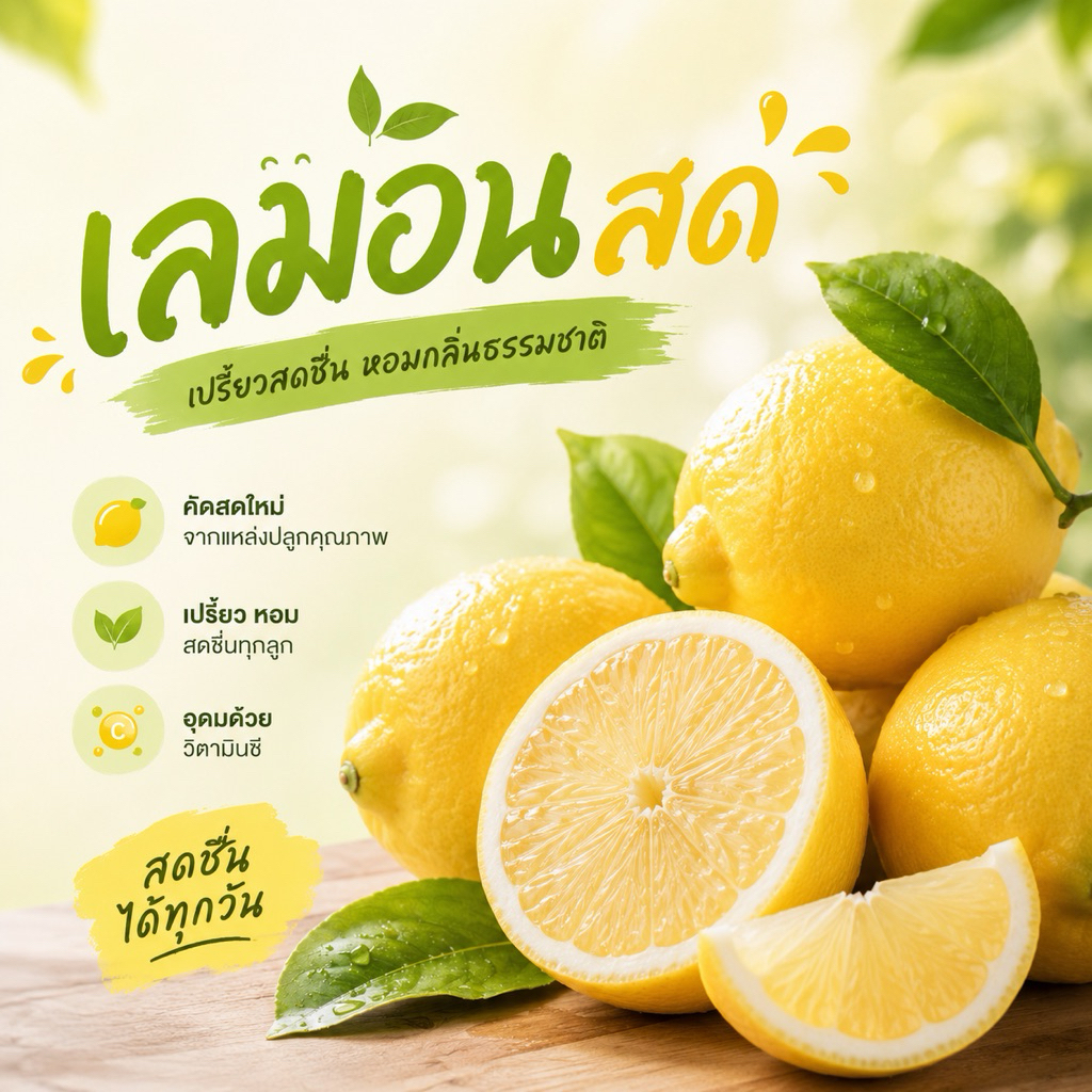 เลม่อนคัดเกรดพรีเมียม