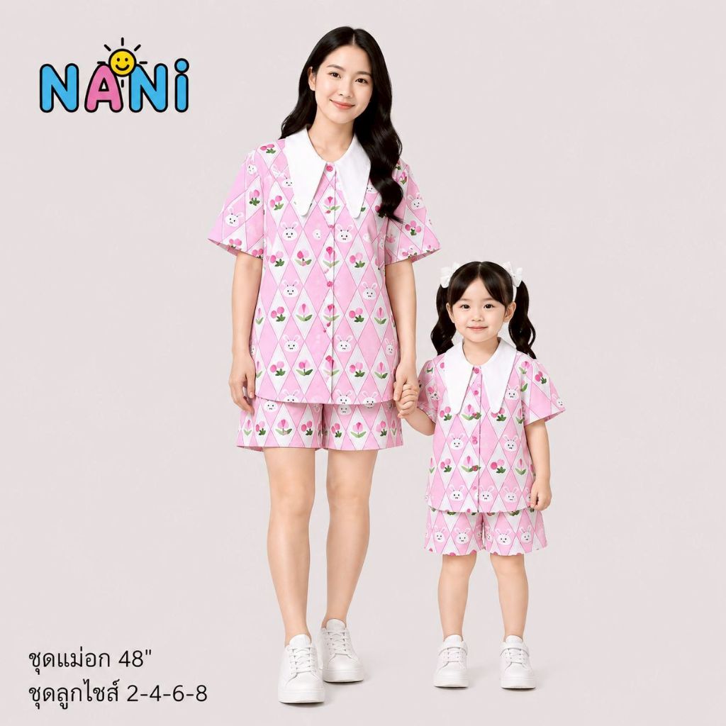 ชุดเด็ก NANi Size 10Y สำหรับเด็กโต ผ้าไหมอิตาลีพรีเมียม รูปที่ 2