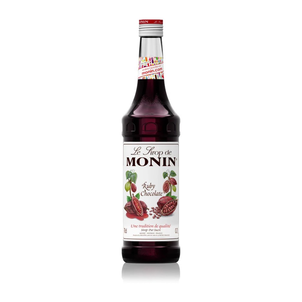 MONIN Ruby Chocolate Syrup 700 ml. 1 bottle โมนิน เมเปิ้ล ไซรัป 1 ขวด