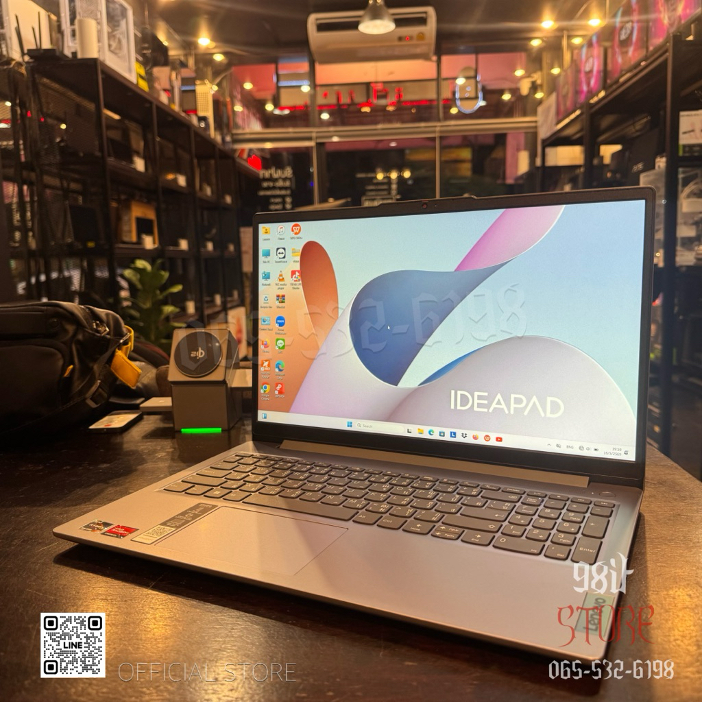💻 NOTEBOOK NOTEBOOK (โน้ตบุ๊ค) LENOVO IDEAPAD SLIM 3 15AMN8 82XQ00C1TA (ARCTIC GREY) 💻