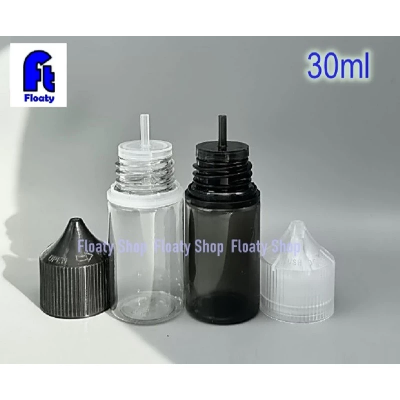 30ml V3 ขวดเปล่า บีบหยด กอลิล่า สำหรับใส่ของเหลว น้ำมัน น้ำยา