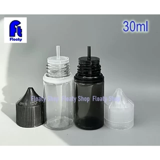 30ml V3 ขวดเปล่า บีบหยด กอลิล่า สำหรับใส่ของเหลว น้ำมัน น้ำยา