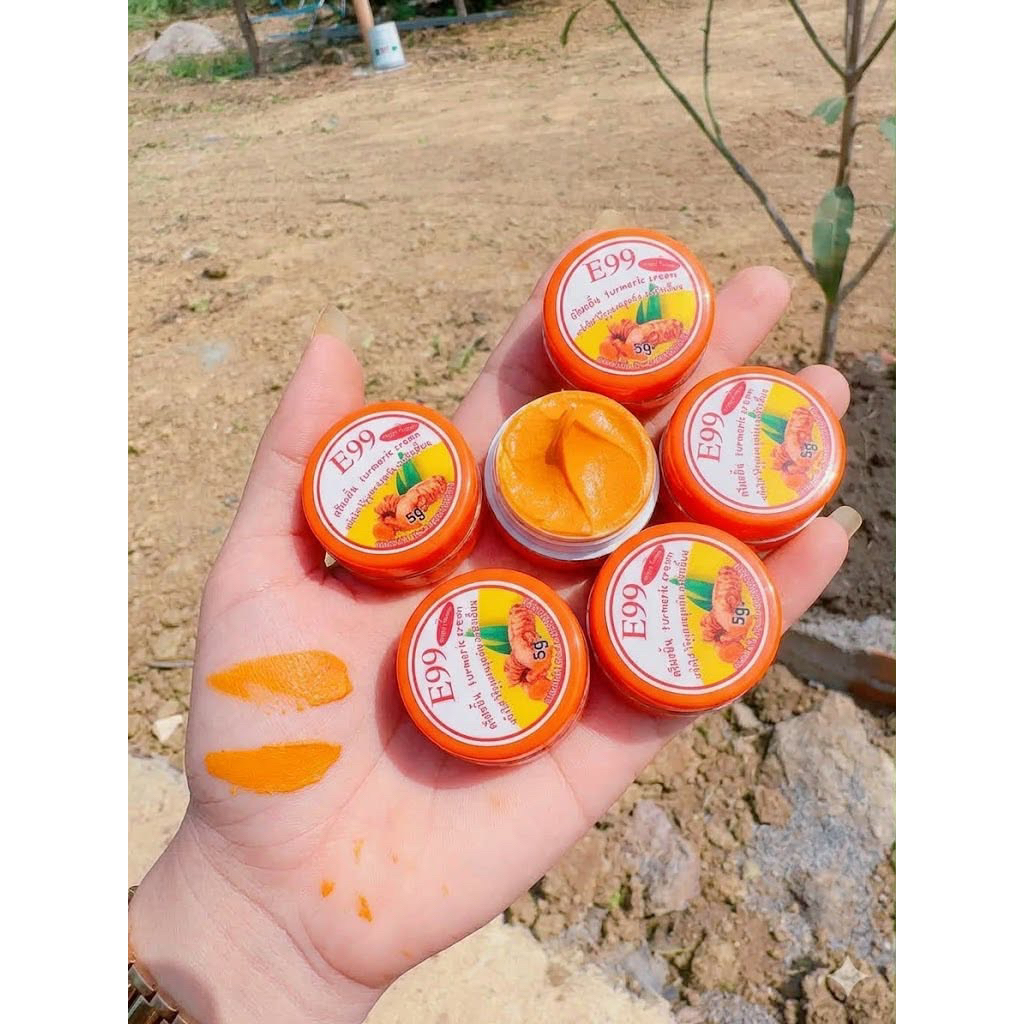 ครีมขมิ้น E99 จำนวน6กระปุก ขนาด5g