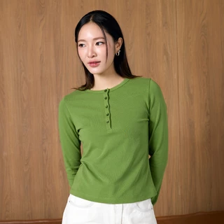 MEET ME - TOP0059 | BROOKLYN LONG SLEEVE เสื้อแขนยาวทรงเข้ารูป
