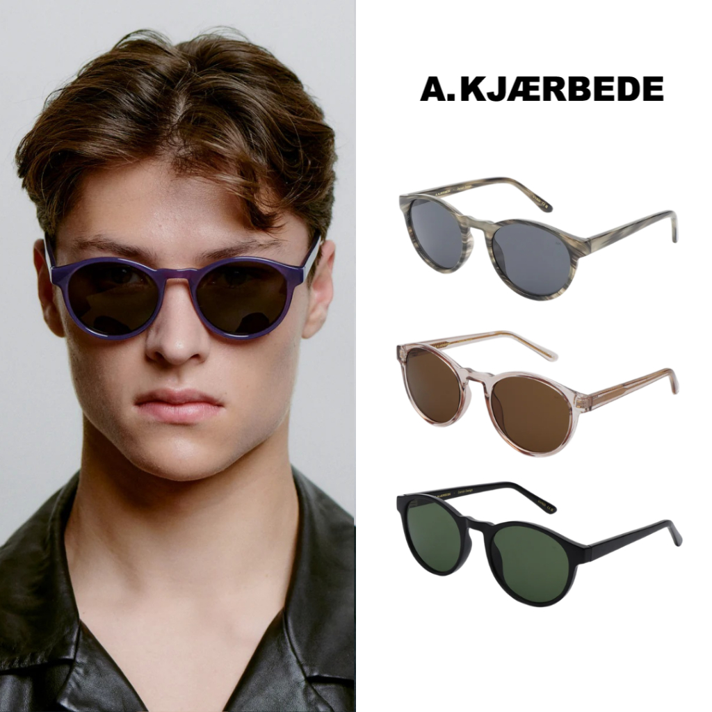 [A.KJAERBEDE] Marvin Sunglasses แว่นตากันแดด รุ่น Marvin ป้องกันรังสี UV 400