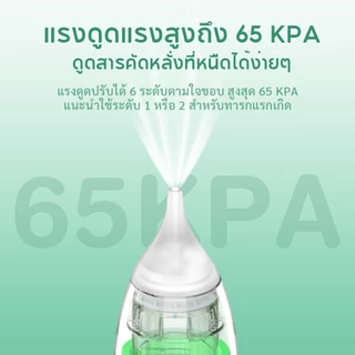 Dr.isla ที่ดูดน้ำมูกเด็ก เครื่องดูดน้ำมูก ที่ดูดน้ำมูก ปรับแรงดูดได้ ไม่ทำร้ายเยื่อบุจมูกทารก 0เดือน+ U94