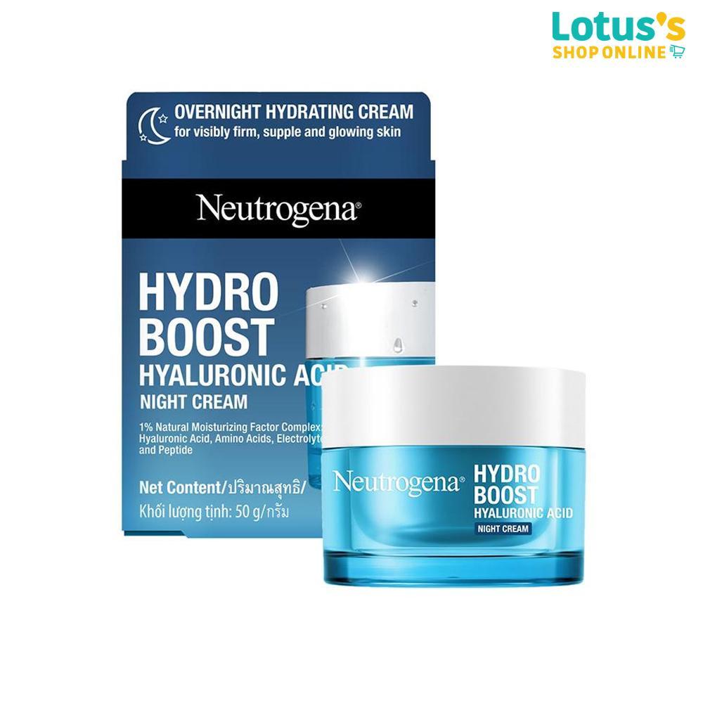 นูโทรจีนา ไฮโดร บูสท์ ไนท์ ครีม 50 กรัม NEUTROGENA HYDRO BOOST NIGHT 50 G
