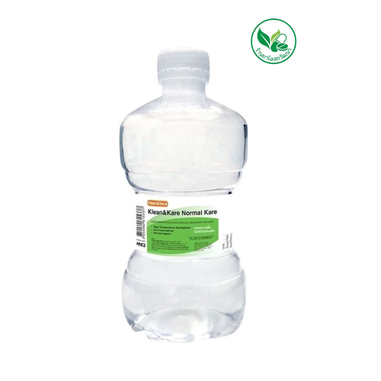 น้ำเกลือ ฝากลมสีเขียว NSS (A.N.B.) 1000 ml