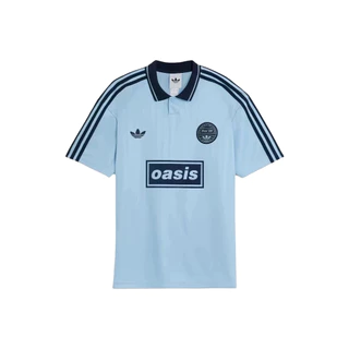 🎊 จัดส่งทันที! 💘 Adidas x Oasis เสื้อฟุตบอลแขนสั้น Touring Jacquard Jersey