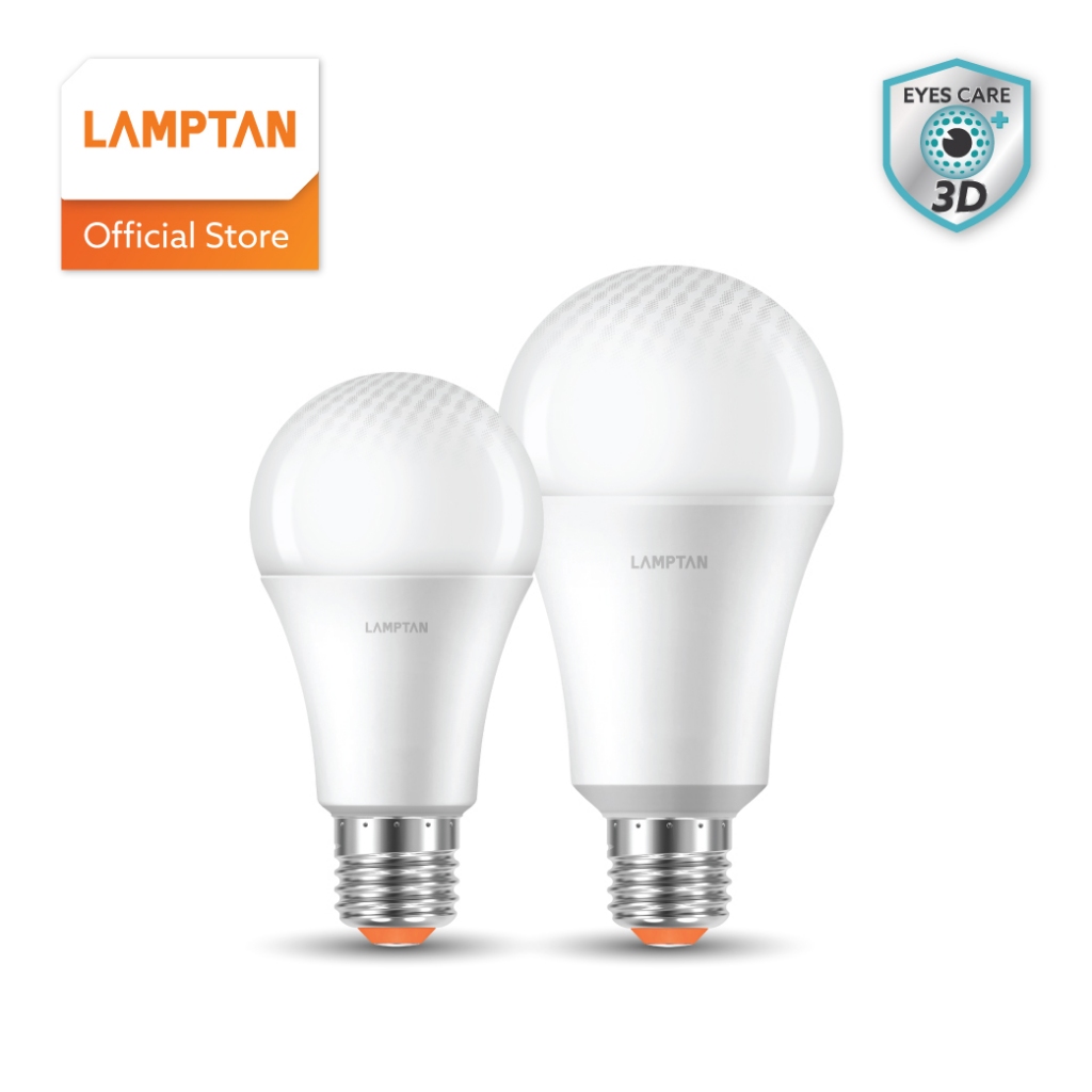 LAMPTAN หลอดไฟถนอมสายตา LED BULB EYES CARE VISON+ ขั้ว E27