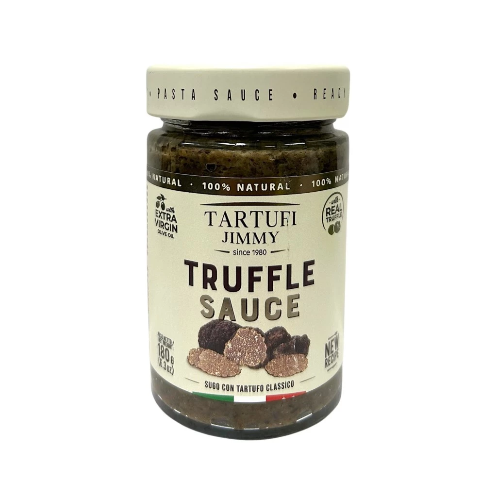 Tartufi Jimmy Truffle Sauce ทาร์ทูฟี่ จิมมี่ ซอสทรัฟเฟิลพร้อมรับประทาน (180g)