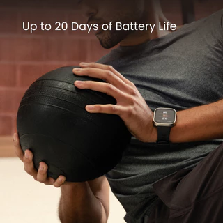 Amazfit Bip Max Smartwatch 50mm จอ AMOLED 2.07" รองรับ HYROX แบต 20 วัน GPSแผนที่ออฟไลน์ 4GB 150+ กีฬา กันน้ำ 5ATM