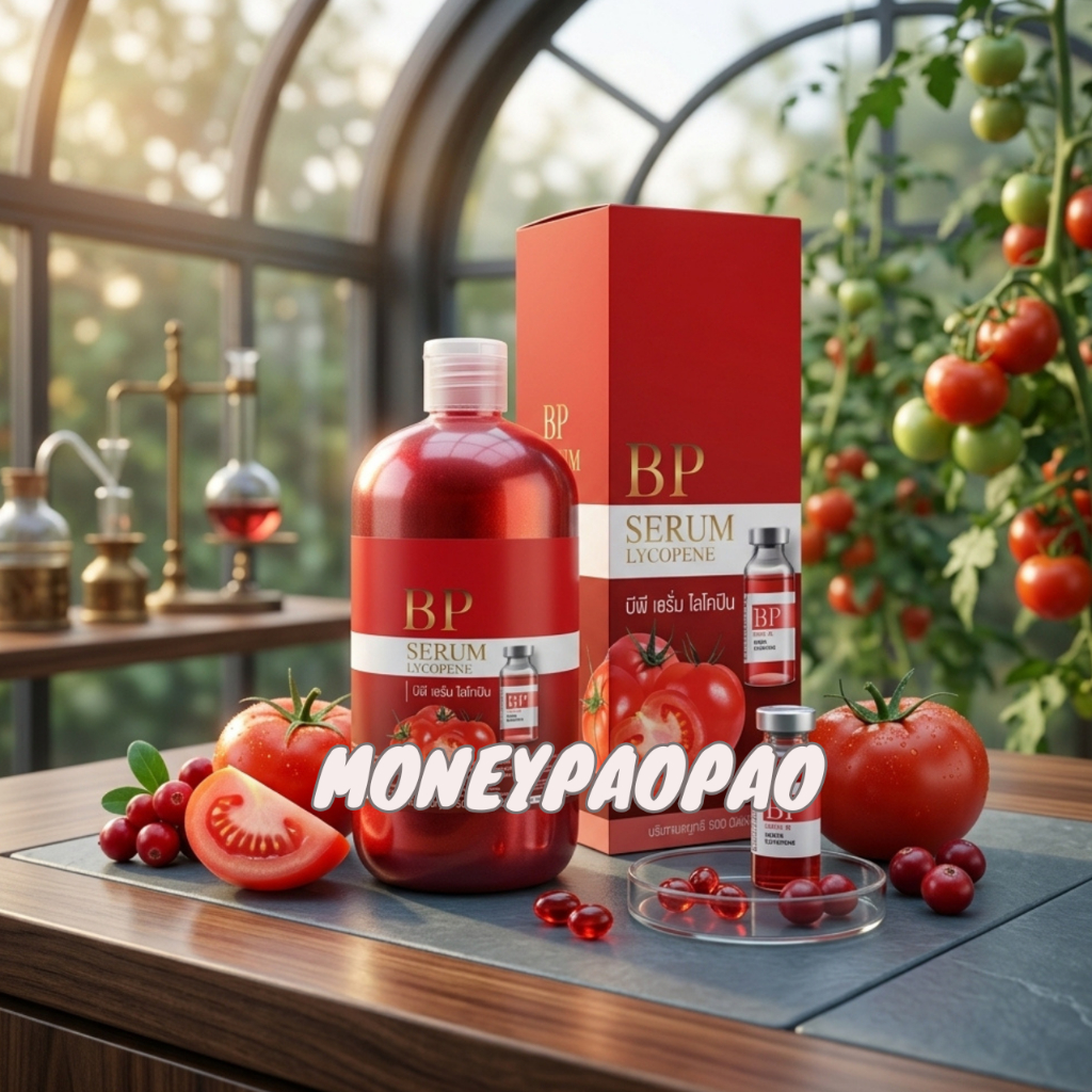 บีพี เซรั่ม ไลโคปีน BP Serum Lycopene บำรุงผิวกาย 1 ขวด 500ml.
