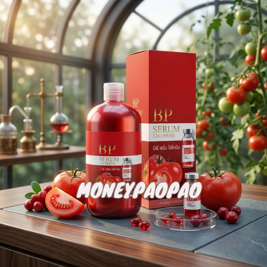 บีพี เซรั่ม ไลโคปีน BP Serum Lycopene บำรุงผิวกาย 1 ขวด 500ml.