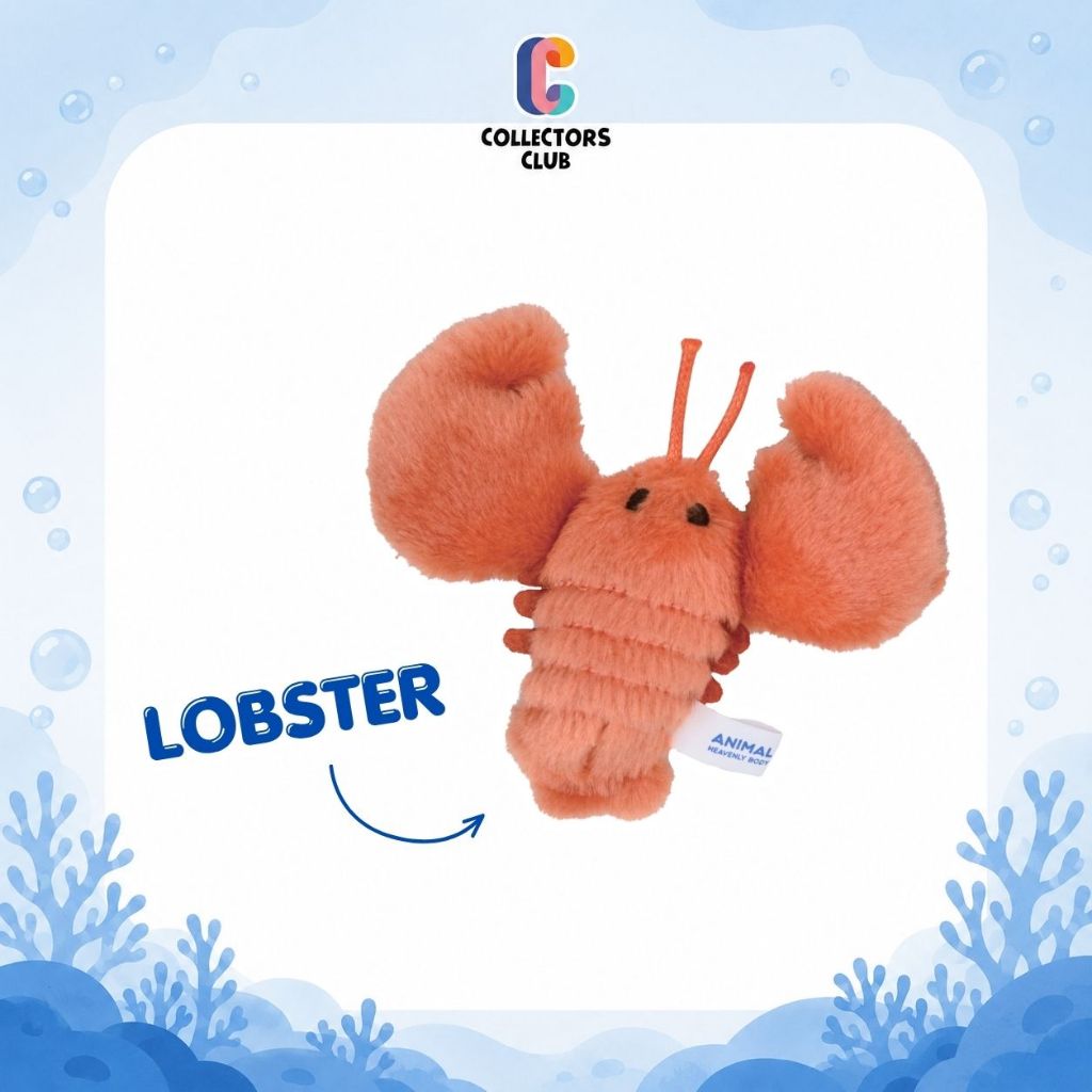 พวงกุญแจกุ้งล็อบสเตอร์ | ANIMAL HEAVENLY BODY SEAFOOD