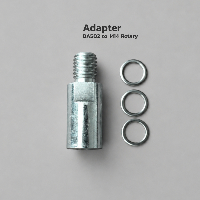 Adapter แปลง DA502 ให้ใช้งานระบบ Rotary ได้ DA to RO เกลียว M14