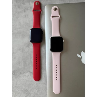 พร้อมส่ง สายซิลิโคนเรียบ ใช้ได้กับ Smart Watch 11 10 9 8 7 6 5 4 3 2 1 Se Ultra H26mini CD5GPro Ai11 Co10mini LG79mini