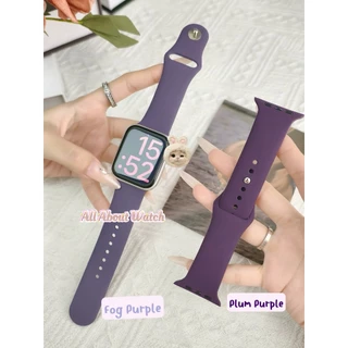 พร้อมส่ง สายซิลิโคนเรียบ ใช้ได้กับ Smart Watch 11 10 9 8 7 6 5 4 3 2 1 Se Ultra H26mini CD5GPro Ai11 Co10mini LG79mini