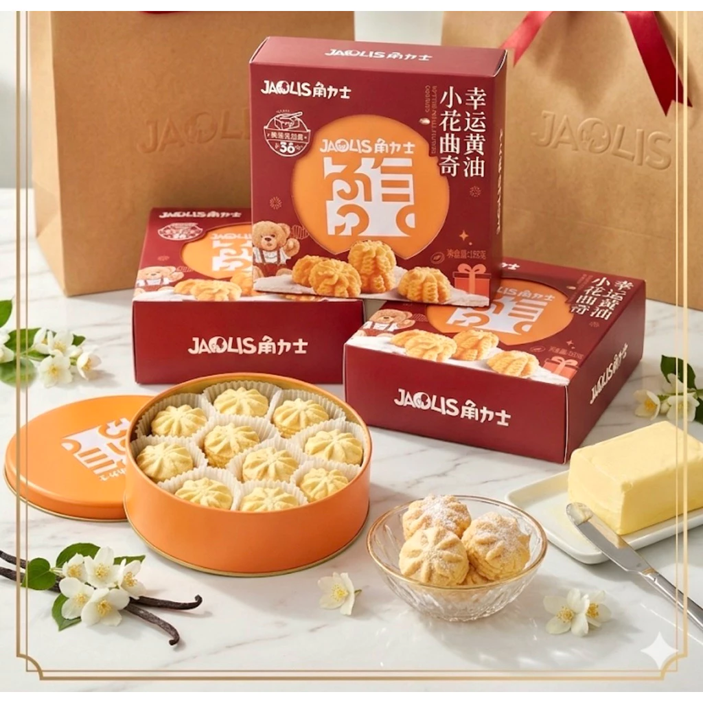 คุกกี้เนยสด ** เนยแท้ ละมุน หอมเนย เต็มคำ อร่อยสุดๆ ** แบรนด์ดัง [ พร้อมส่งจากไทย ] 188g.