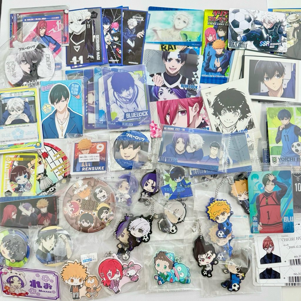 (New✨) Blue Lock ของสะสม คุกฟ้า บลูล็อค Nagi Isagi Rin Reo Aiku นางิ ริน อิซางิเรโอ ไอคุ