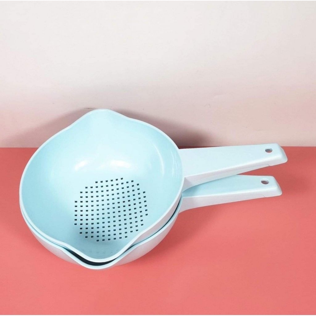 Tupperware ตะแกรงล้างผักผลไม้/กระชอน(1ใบ) เนื้อหนาเเข็งเเรง สะเด็ดน้ำผักได้ดีเยี่ยม
